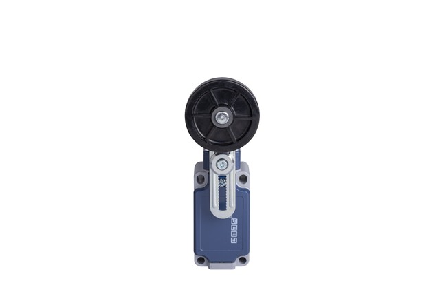 L52 Metal Gövde 50 mm Lastik Ayarlanabilir Kollu Makara Yavaş Hareketli 1NO+2NC Sınır Şalter
